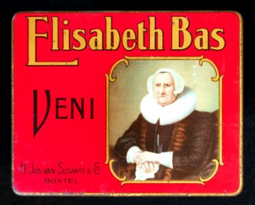 Elisabeth Bas Veni sigarenblikje