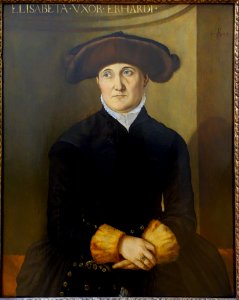 Elisabeth Schwetzer, by Georg Pencz, Nurnbuerg, 1544-1545, linden wood - Bode-Museum - DSC03047