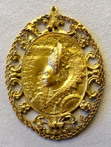 Elisabeth Magdalene, Herzogin von Kurland, by an unknown artist, perhaps 1600 - Bode-Museum - DSC02808