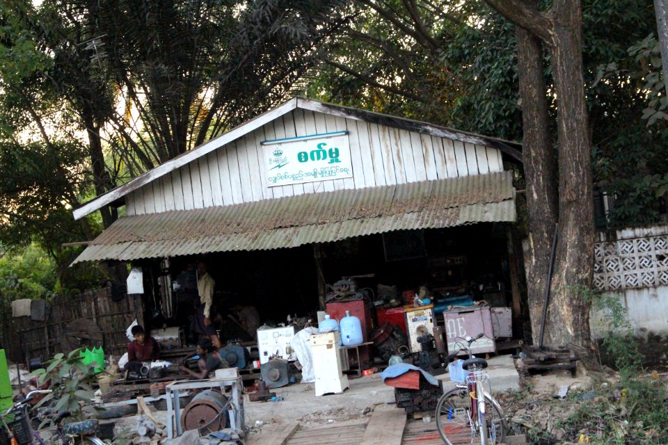 Electric Workshop in Yangon Suburb