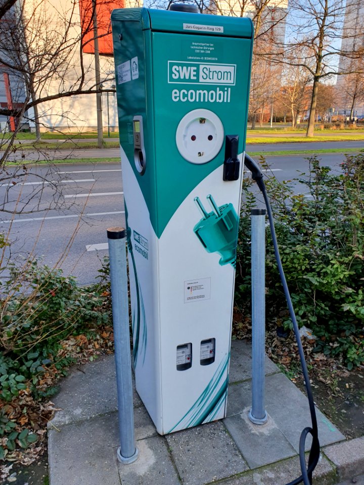 Electric vehicle charging station Erfurt