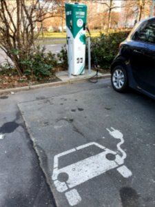 Electric vehicle charging station Erfurt 2