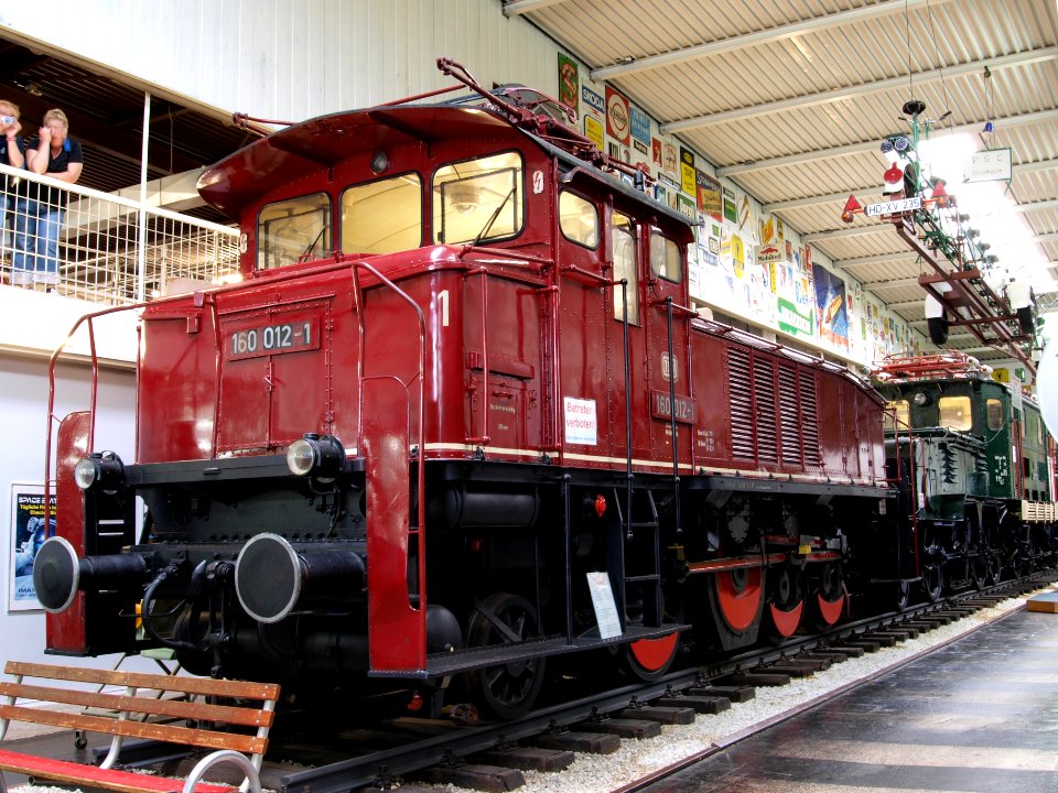 Electric locomotive E60 Bugeleisen (german for 'pressing iron') p2