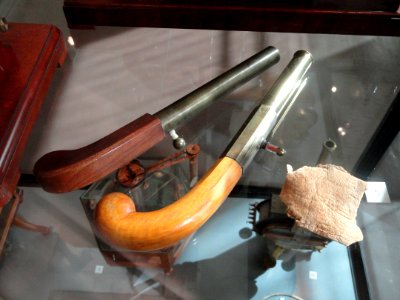 Electric pistols - Cabinet of Physics (Arppeanum) - - DSC05157
