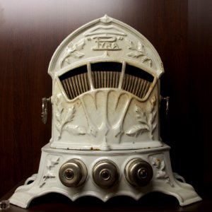 Electric heater Pyra, Musée EDF Electropolis