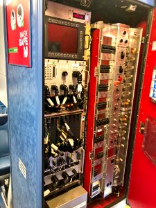 Electronics of NJ Transit 2 level Bombardier car