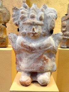 Elite Woman, Jaina Style, Late Classic Mayan - San Diego Museum of Man - DSC06856