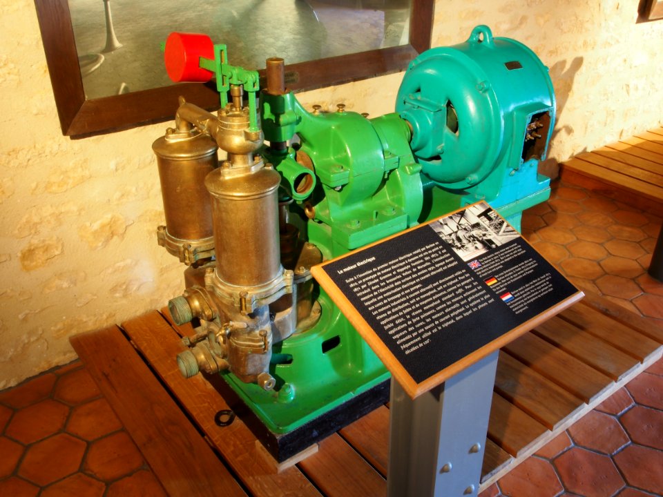 Electric engine at the museum