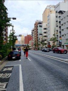Electric kick scooters near Meguro