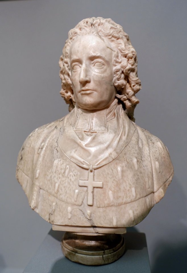 Elector Frederick Carl Joseph, Baron of Erthal, Archbishop of Mainz, by Landolin Ohnmacht, 1790, marble - Bode-Museum - DSC02935
