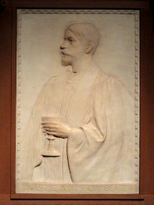 Elijah Winchester Donald memorial, sculptor Bela Pratt - Trinity Church, Boston - DSC09259