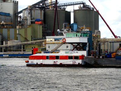 Elan, ENI 02104476 at the Mercuriushaven, Port of Amsterdam, pic1