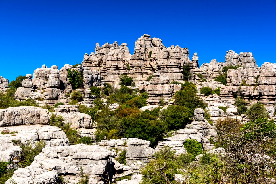 El Torcal de Antequera karst Andalusia Spain photo