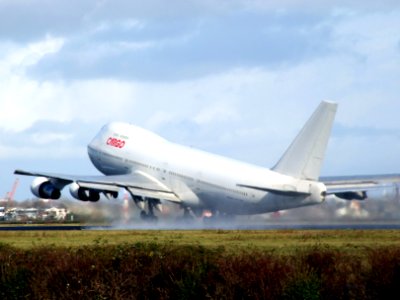 ElAl Boeing 767 Take-off from Schiphol