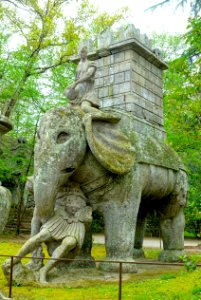 Elephant - Parco dei Mostri - Bomarzo, Italy - DSC02576