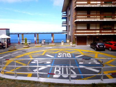 Elanchove - Plataforma giratoria de Bizkaibus 2