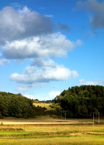 Electricity pylons in Färlev 1