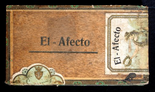 El-Afecto houten sigarendoos, foto 2
