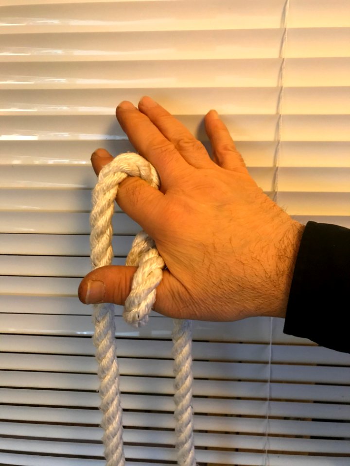 Elden sarkan ipe tek elle tam kazık bağı 5