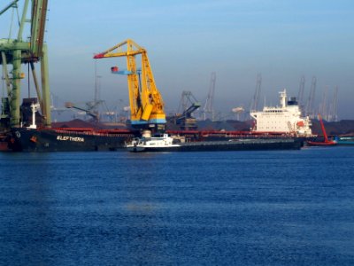 Eleftheria - IMO 9221190- Callsign SVHI - 21dec07, Mississippi harbour, Port of Rotterdam, Holland 21-Dec-2007