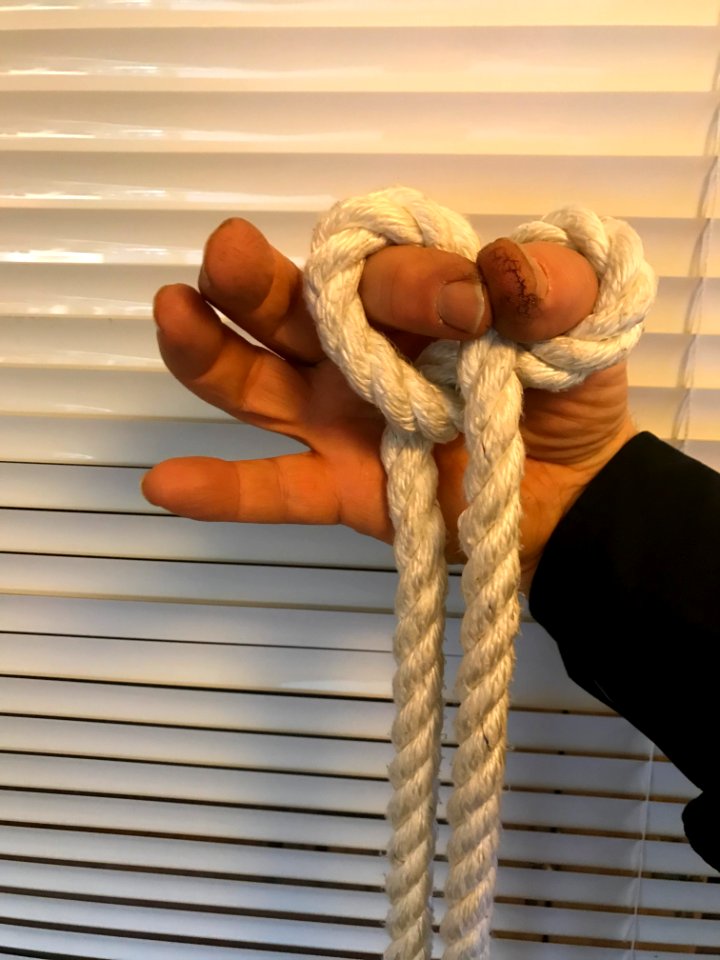 Elden sarkan ipe tek elle tam kazık bağı 6