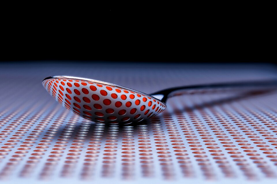 Orange abstract pattern