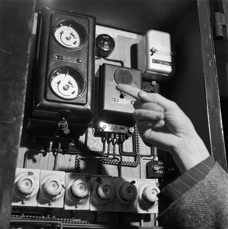 Elektrische centrale (noord). Zekeringskast, Bestanddeelnr 901-0191