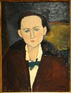 Elena Povolozky, by Amedeo Modigliani, 1917 - Phillips Collection - DSC04806