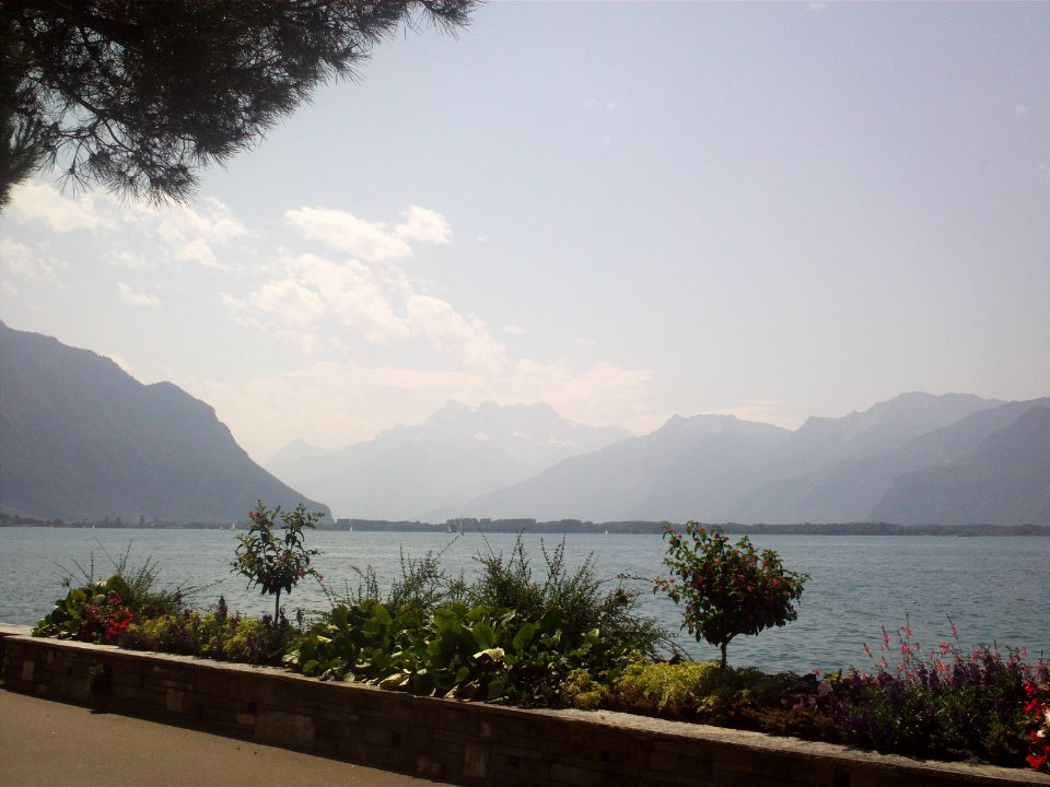 Eastern end of Lake Geneva