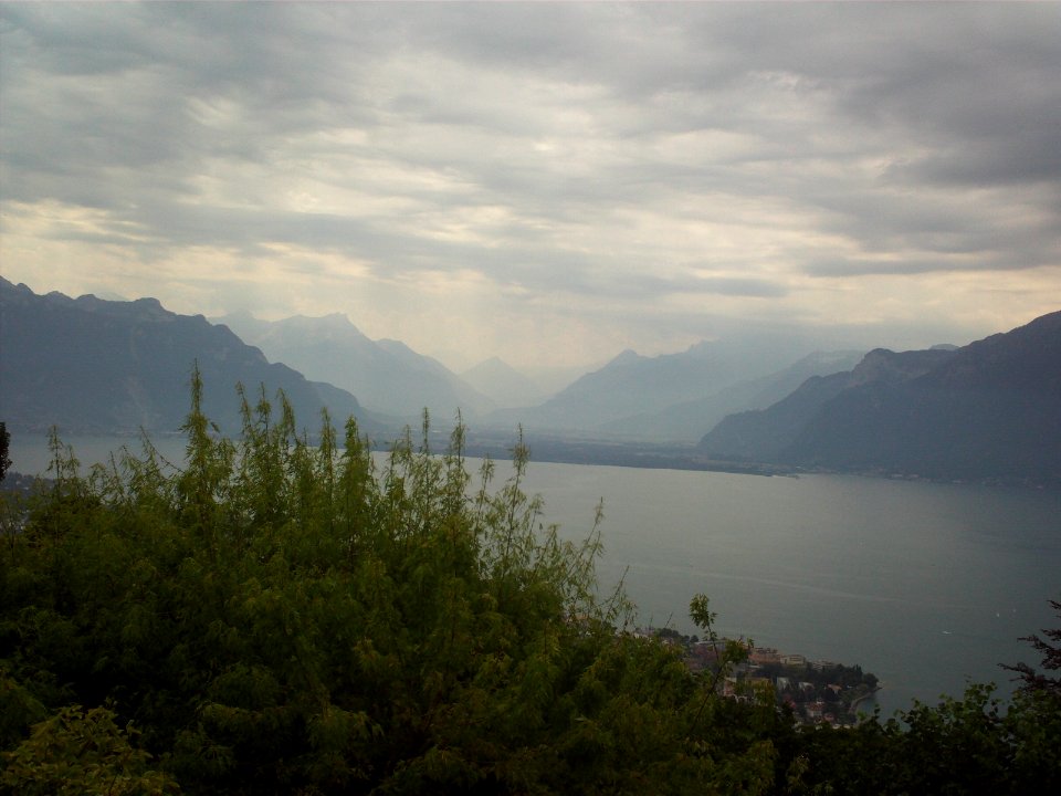 Eastern end of Lake Geneva from Mont Pelerin
