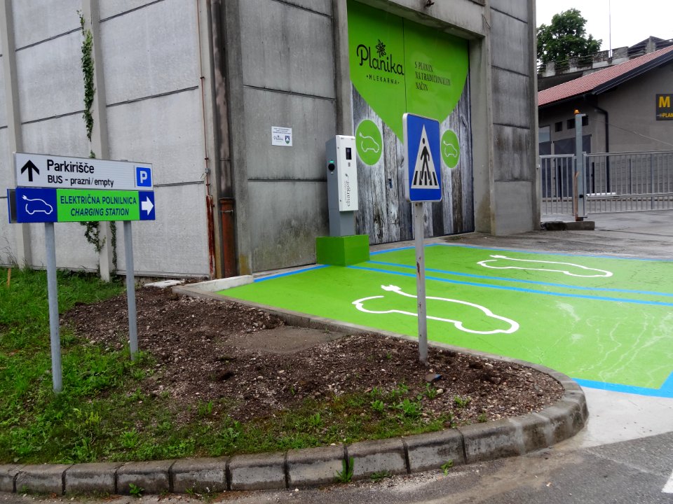 Eletric vehicle charging station Kobarid 1