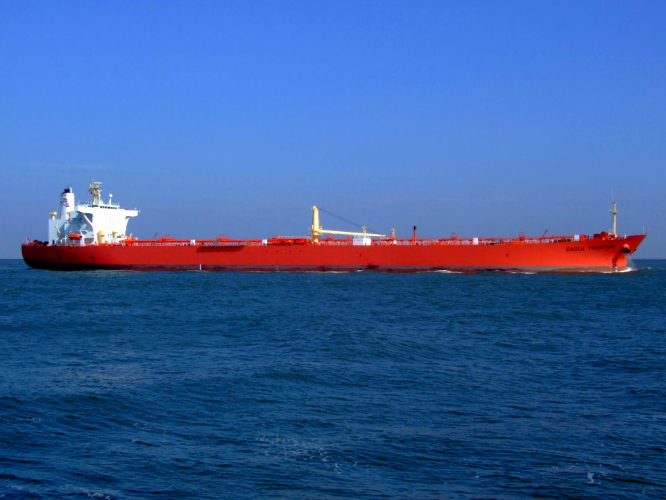 Eagle Trenton p13 approaching Port of Rotterdam, Holland 19-Apr-2007