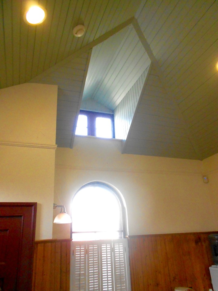 Eastern Centennial Comfort Station Interior south wall