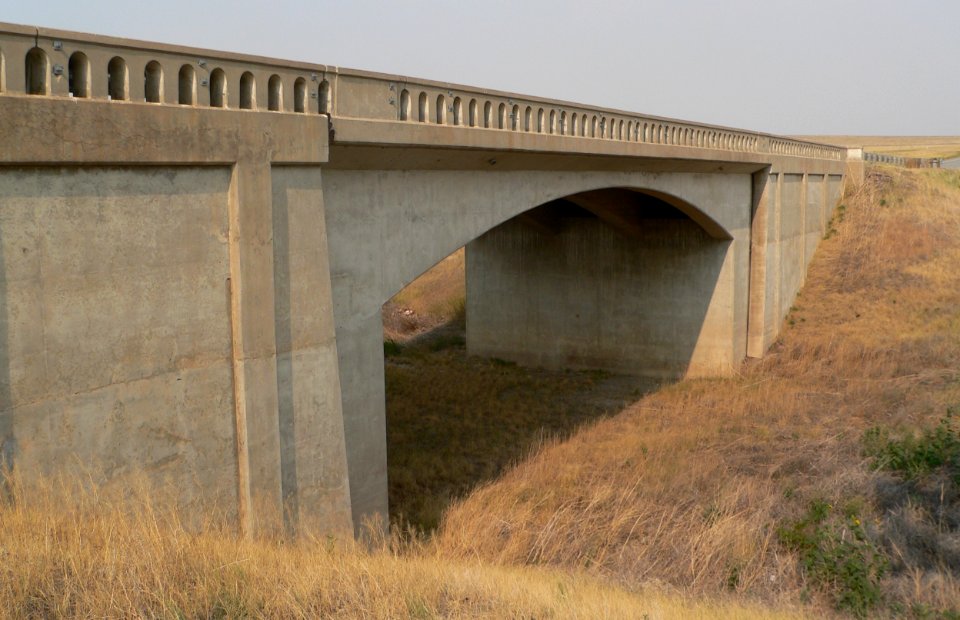 East Plum Bush Creek Bridge (Last Chance, CO) from SW 1