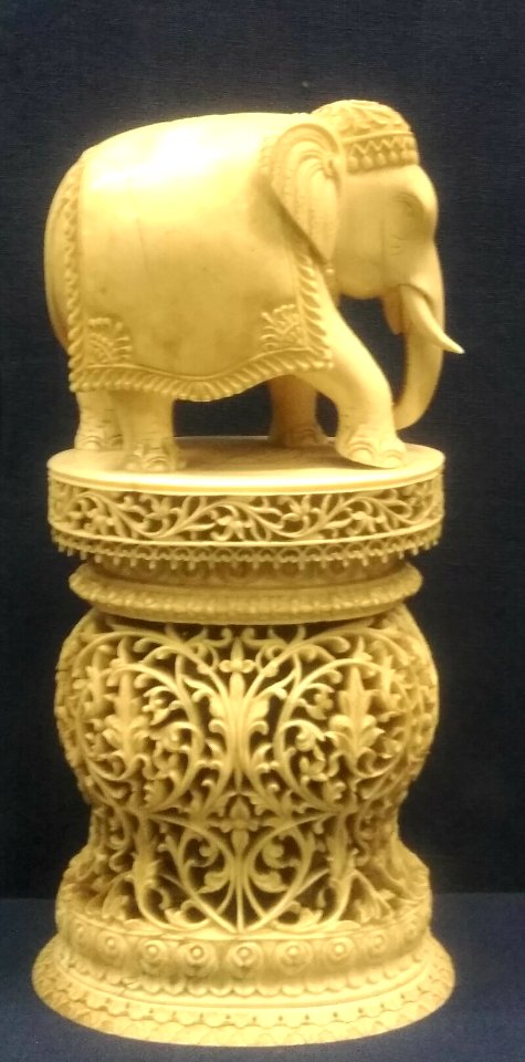 Elephant tusk art work 2