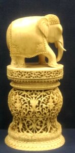 Elephant tusk art work 2