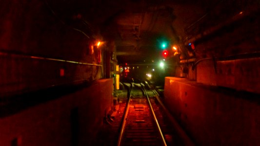 East River Tunnel entering Penn Station