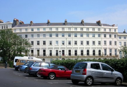 East Side of Adelaide Crescent, Kingsway, Hove (NHLE Code 1298665) (June 2016)