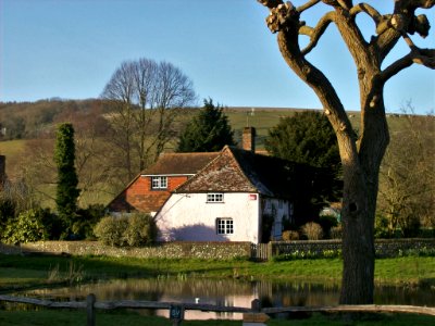East Dean, village pond