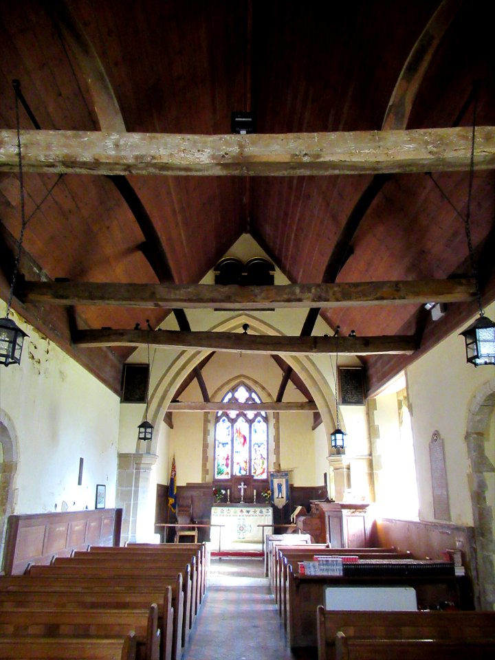 East Chiltington church, nave