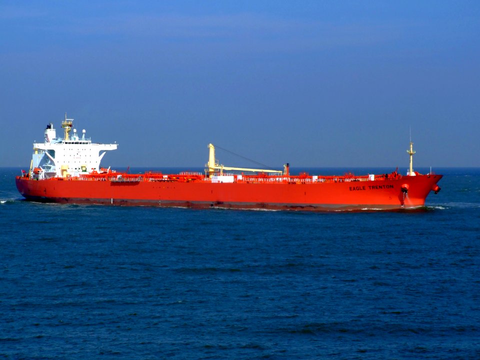 Eagle Trenton p06a approaching Port of Rotterdam, Holland 19-Apr-2007