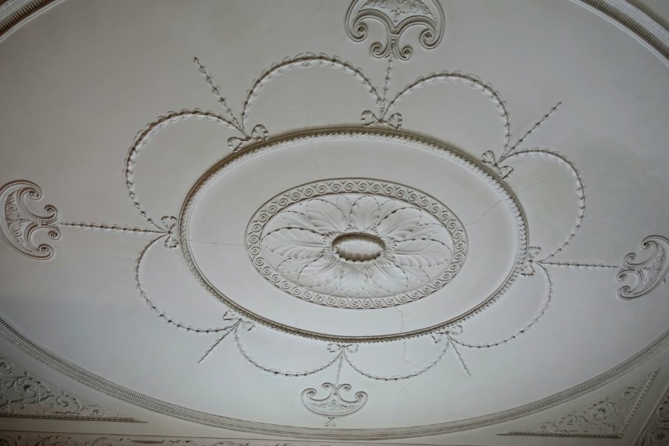 East Bedroom ceiling - Harewood House - West Yorkshire, England - DSC01729
