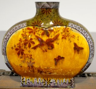 Earthenware vase by Théodore Deck, 1889, High Museum