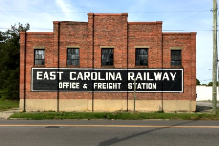 East Carolina Railway Office and Freight Station in Farmville