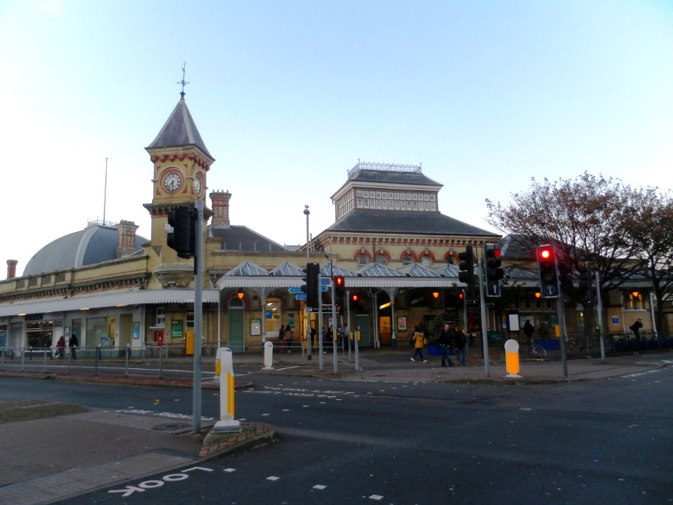 Eastbourne Railway Station, Terminus Road, Eastbourne (NHLE Code 1262160) (27 October 2012)