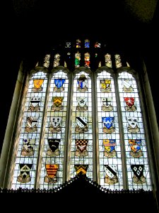 East window, St Mary, Whalley photo
