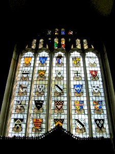 East window, St Mary, Whalley