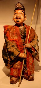 Ebisu Bunraku puppet from Japan, mid-19th century