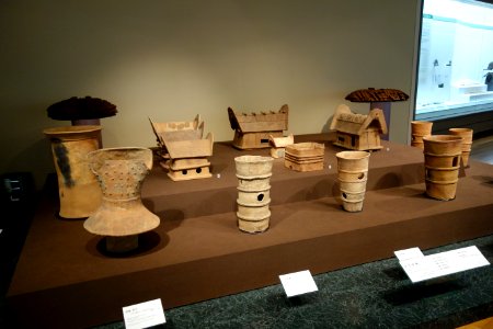 Early haniwa from the Kofun period - Tokyo National Museum - DSC06374