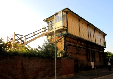 Eastbourne signal box, Junction Road, Eastbourne (NHLE Code 1413815) (June 2015) (3)